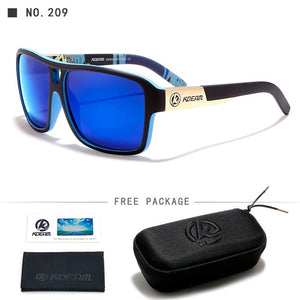 Polaroid Goggles Men Sport eyewear With Hard case Square Sunglasses women Brand Driving Polarized Glasses Outdoor KD520