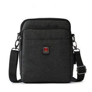 Waterproof Cool Men's Crossbody Bag, Casual / with USB Port