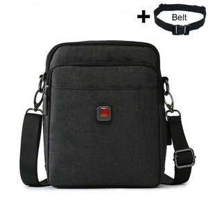 Waterproof Cool Men's Crossbody Bag, Casual / with USB Port