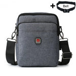 Waterproof Cool Men's Crossbody Bag, Casual / with USB Port