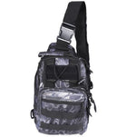 Military Camouflage Tactical One Shoulder Backpack, Camping, Hiking