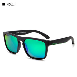 Mirror Polarized Sunglasses Men Square Sport Sun Glasses Women UV gafas de sol With Peanut Case KD156