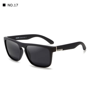 Mirror Polarized Sunglasses Men Square Sport Sun Glasses Women UV gafas de sol With Peanut Case KD156