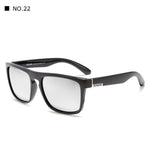 Mirror Polarized Sunglasses Men Square Sport Sun Glasses Women UV gafas de sol With Peanut Case KD156