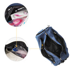 Universal sports bag, travel, with departments for dry and wet things