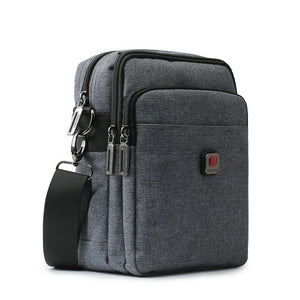 Waterproof Cool Men's Crossbody Bag, Casual / with USB Port