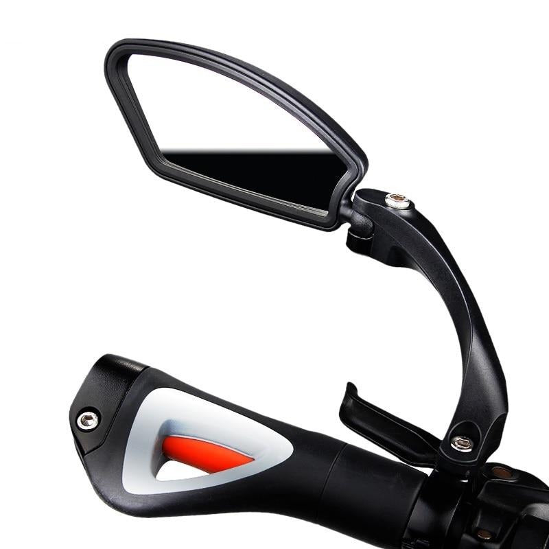 Bicycle Stainless Steel Lens Mirror MTB Handlebar Side Safety Rear View Mirror Road Bike Cycling Flexible Rearview Mirrors