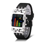 Men's Watches Fashionable with Rubber Strap LED Digital Watch Men's Waterproof Sports Military Watch