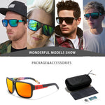 Polaroid Goggles Men Sport eyewear With Hard case Square Sunglasses women Brand Driving Polarized Glasses Outdoor KD520